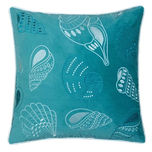 Furniture of America - Sally 20" X 20" Pillow Set of 2 in Teal