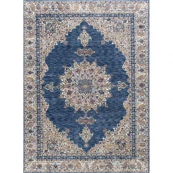 Furniture of America - Payas 5' X 7' Area Rug in Blue/Multi