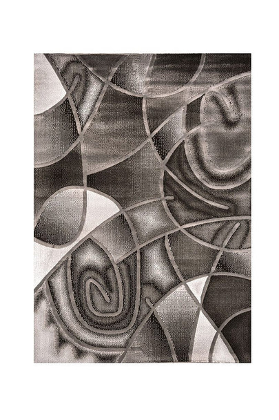 Furniture of America - Sivas 8' X 10' Area Rug in Gray/Black
