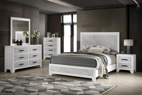 Furniture of America - Darlene - 4 Pc. Queen Bedroom Set W/ Chest