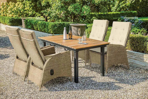 Furniture of America - Mackay - 5 Pc. Patio Dining Set