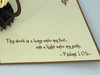 Handmade 3D Kirigami Card

with envelope

Lamp Bible Verse