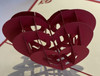 Handmade 3D Kirigami Card

with envelope

Valentine's Day Heart

Styles may vary