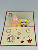 Handmade 3D Kirigami Card

with envelope

Sponge Bob and Patrick