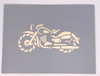 Handmade 3D Kirigami Card
with envelope
Blue Motorcycle