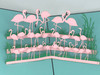 Handmade 3D Kirigami Card

with envelope

Flock of Flamingos