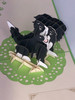 Handmade 3D Kirigami Card
with envelope
Collie Dog