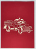 Handmade 3D Kirigami Card

with envelope

Old Fire Truck