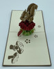 Handmade 3D Kirigami Card

with envelope

Squirrel Mushroom