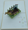 Handmade 3D Kirigami Card
with envelope
Dachshund Doxie Dog