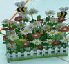 Handmade 3D Kirigami Card

with envelope

Daisy Garden with Bees