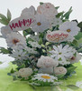 Handmade 3D Kirigami Card

with envelope

Happy Birthday White Flowers
