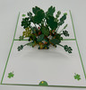 Handmade 3D Kirigami Card

with envelope

St Patrick's Day Shamrock Clover