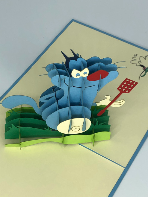 Handmade 3D Kirigami Card

with envelope

Oggy and the Cockroaches