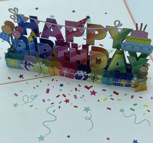 Handmade 3D Kirigami Card

with envelope

Happy Birthday Pink Cover