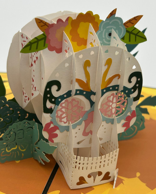 Handmade 3D Kirigami Card

with envelope

Sugar Skull 1 Halloween