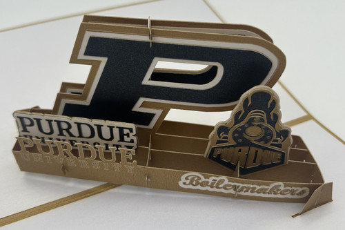 Handmade 3D Kirigami Card

with envelope

Purdue University
