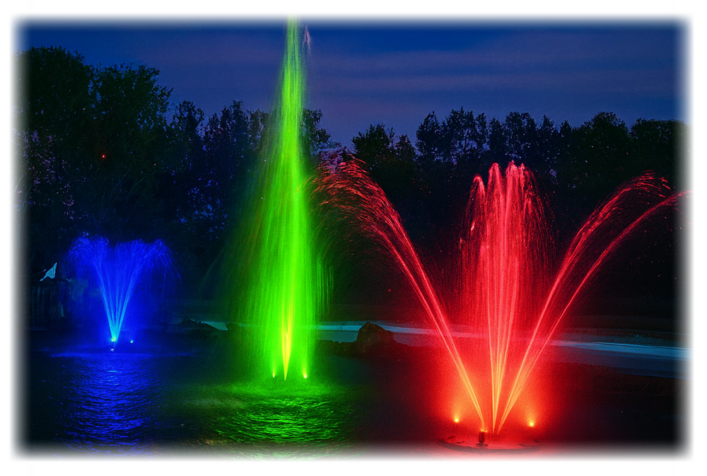 Floating Fountain LED Packages Banner