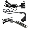 3-Way or 6-Way Splitters with 3' Cord (Standard or RGB)