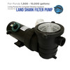 Pump for Living Ponds Pro/Max Complete Filtration System with Pump for Ponds 2,500 up to  10,000 gallons