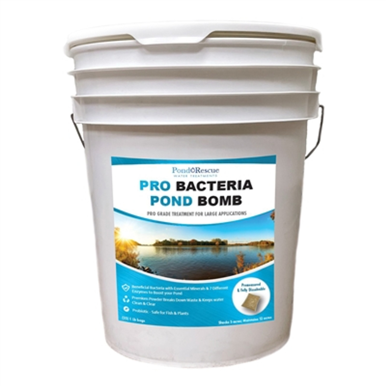Pond Rescue Pond Bomb Professional Dry Bacteria (25) 1LB Packs Anjon Manufacturing