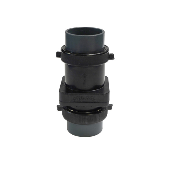 Check Valve 1.5" x 1.5" CPVC Black