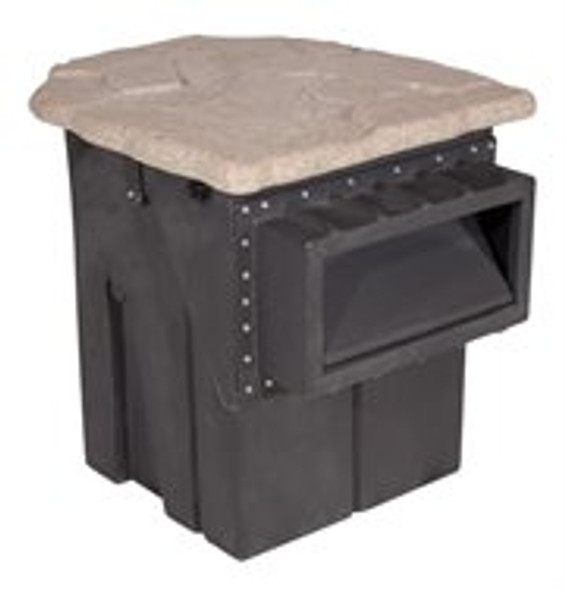 Large Skimmer Box with Natural Lid (15")