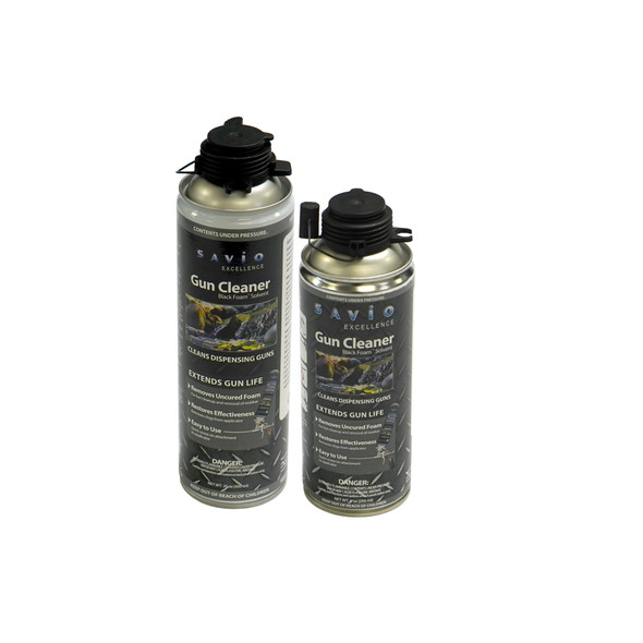SAVIO® Black Foam Gun Cleaner 6oz & 20oz