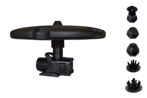 1 HP, 1.25 HP, 1.5 HP Floating Fountains – up to 11 Patterns - 100’ & 200’ Cord Options