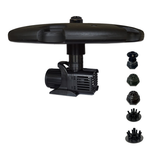 1 HP, 1.25 HP, 1.5 HP Floating Fountains – up to 11 Patterns - 100’ & 200’ Cord Options