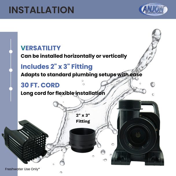Monsoon Pump Install