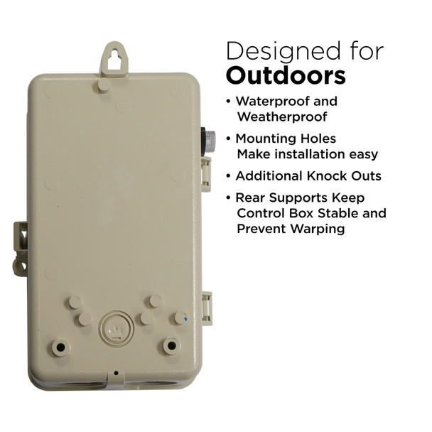 Designed for Outdoor applications