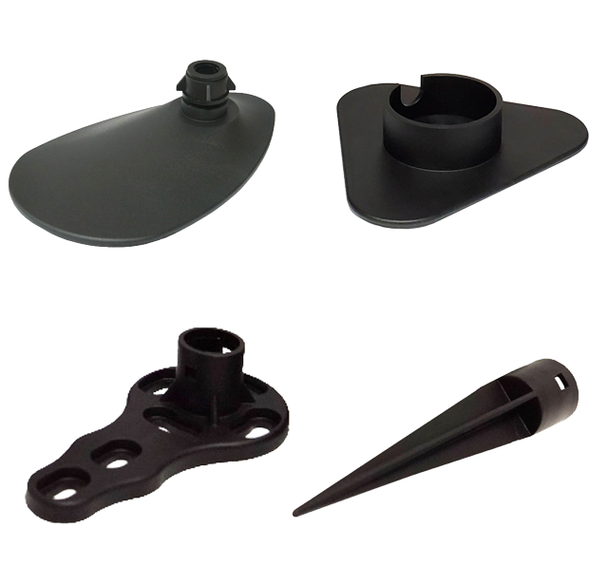 Ignite Mounting Bases: Heart, Ground Stake, Tree, or Triangle