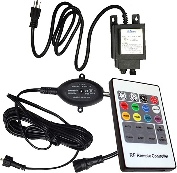 6-Watt or 12-Watt Transformer with Remote & Controller for Light Bars