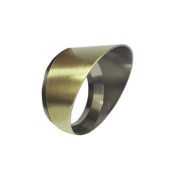 Brass 3-Watt Hooded Lens Cap