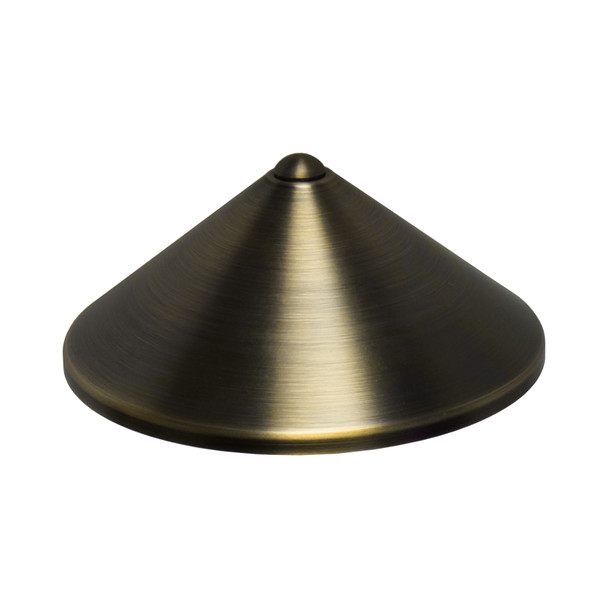 Brass 3-Watt Path Light Hood