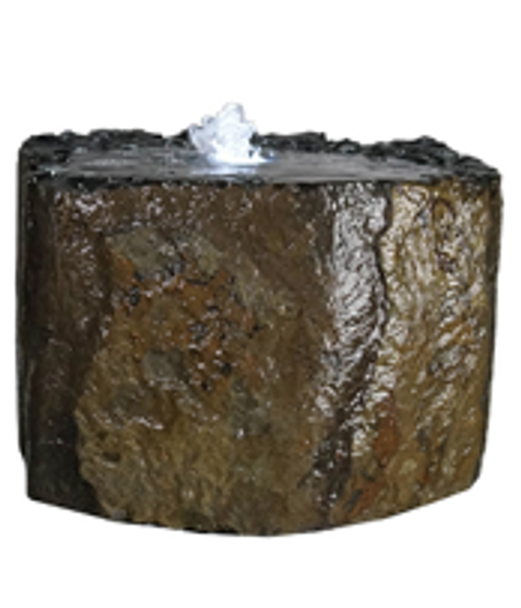 Textured Top Polished Basalt 12"
