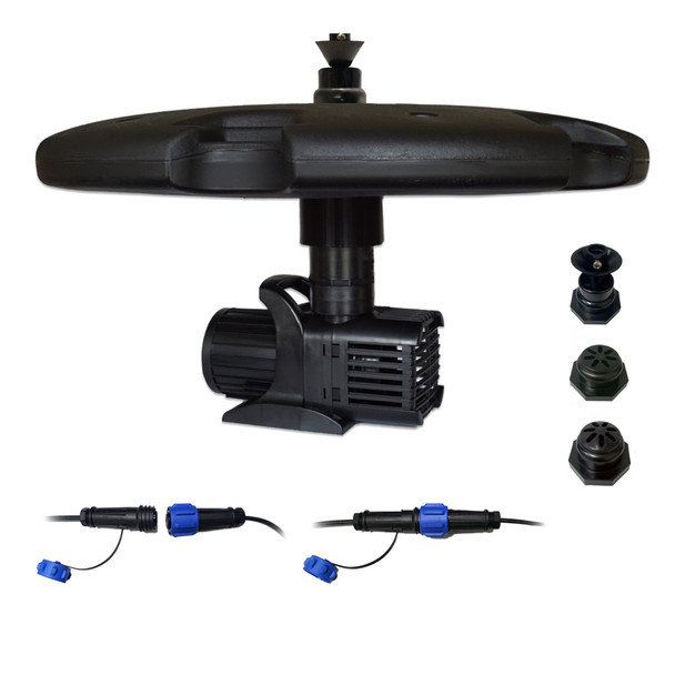 Floating Fountains – 1/3, 1/2 & 3/4 HP with 4 Nozzles 100’ & 200’ Quick Disconnect