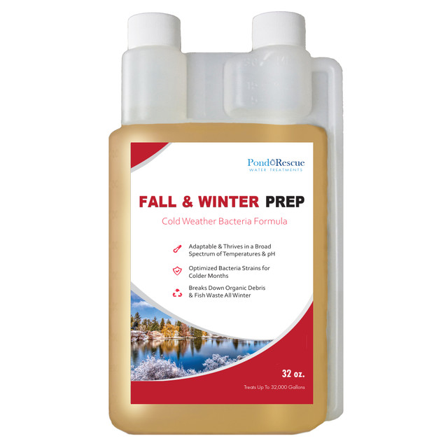 Fall and Winter Pond Prep Bacteria