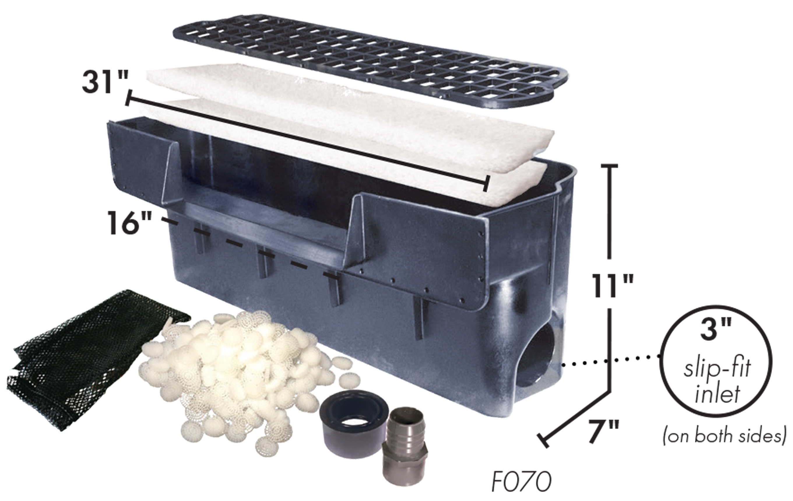 F070 LIVINGPONDS® FILTER