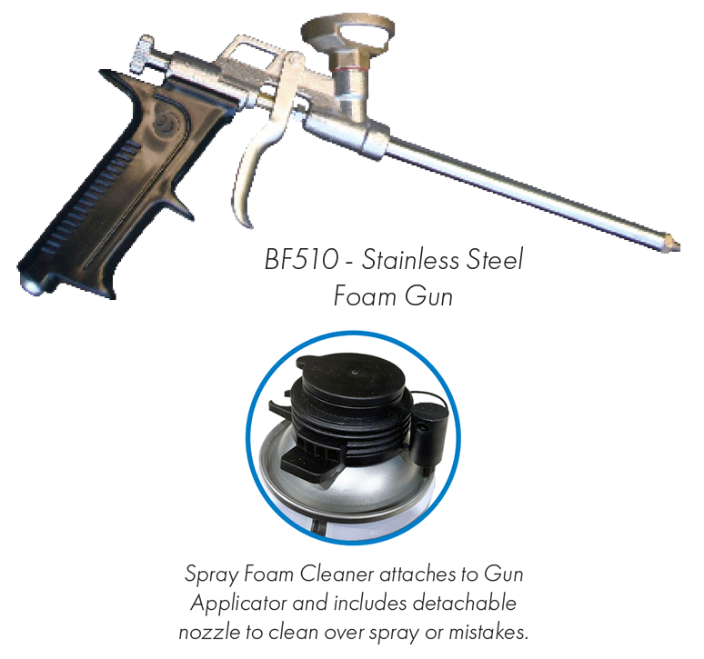 Black Foam Gun Applicator and Cleaner