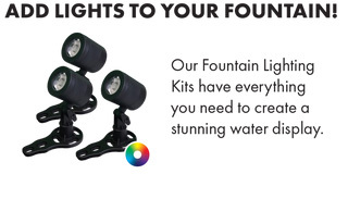 Anjon Floating Fountain LIGHTS