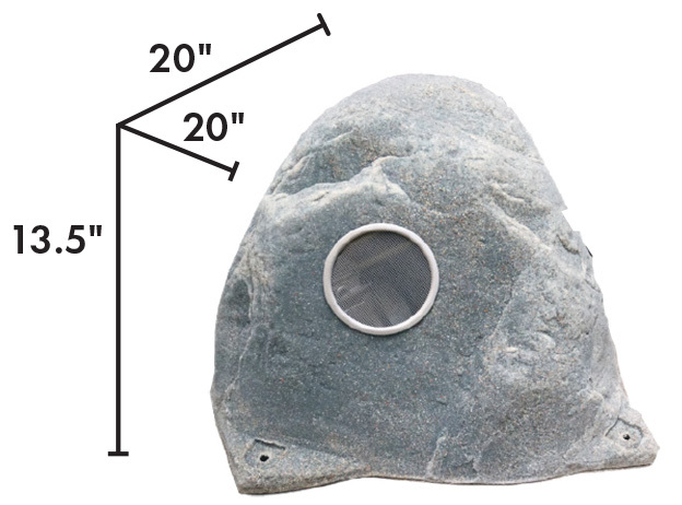 Gray Stone Vented - Front View