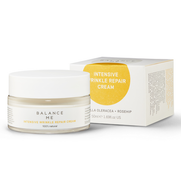 Balance Me Intensive Wrinkle Repair Cream on a white background
