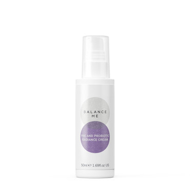 Balance Me Pre and Probiotic Radiance Cream 50ml on a white background