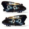 For Vauxhall Corsa D Black Angel Eye Projector Headlights Lamp Part 2006-11