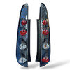 Ford Fiesta Mk6 3 Door 02-05 Black For Lexus Back Rear Tail Lights Lamp