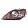For Ford Focus Mk2 3/2008-6/2011 Headlight Lamp Black Chrome Indicator Left