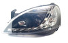 For Vauxhall Corsa C 2000-2006 Black LED DRL Projector Headlights Headlamps