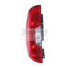 Left Passenger Side NS Rear Light Lamp Rectangular P21/5W PY21W Fits Fiat Doblo